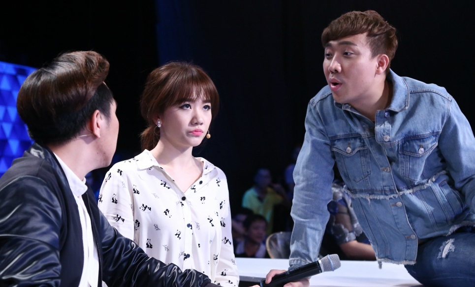 Tran Thanh va Hari Won tinh tu goi nhau bang 'ong xa, ba xa' hinh anh