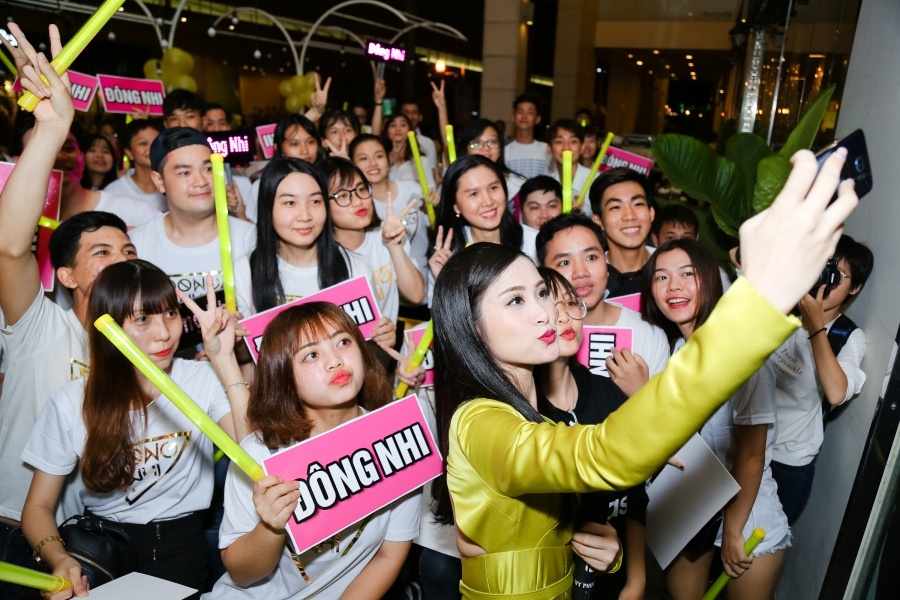 Dong Nhi hop fan anh 6
