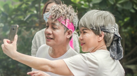 Viet Huong ke chuyen dong phim 'duoi co' Minh Nhi hinh anh