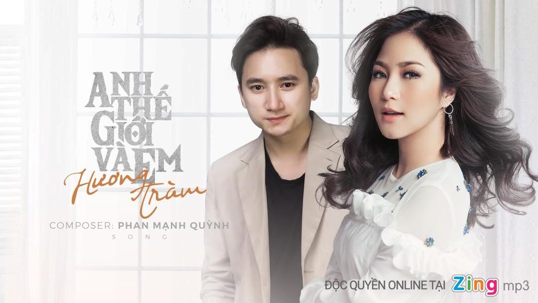 Hương Tràm phát hành Anh thế giới và em ảnh 1 Huong Tram phat hanh Anh the gioi va em anh 1