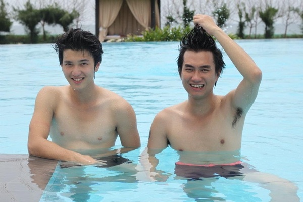 Dien vien Pham Anh Tuan au da o pho Tay Sai Gon anh 1