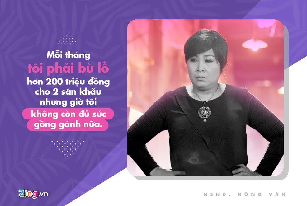 NSND Hong Van: 'Moi thang toi lo hon 200 trieu dong cho 2 san khau' hinh anh