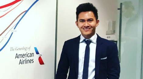 Con trai Hoai Linh tro thanh ky su cua hang hang khong My hinh anh