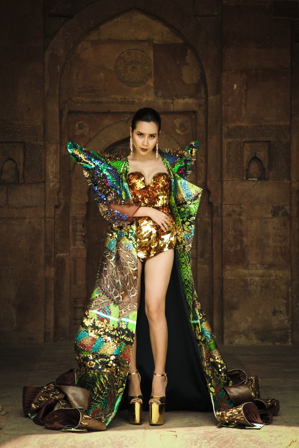 Luu Huong Giang ra mat Dung buong tay anh 1