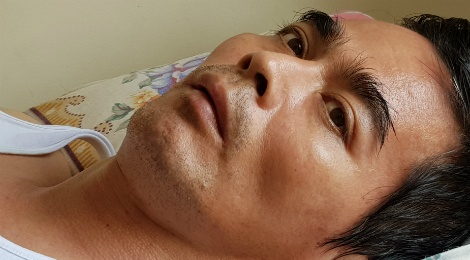 Nguyen Hoang len con sot nguy hiem khien gia dinh lo lang hinh anh