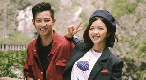 Suni Ha Linh sang Dai Loan quay MV voi hot boy cau long hinh anh