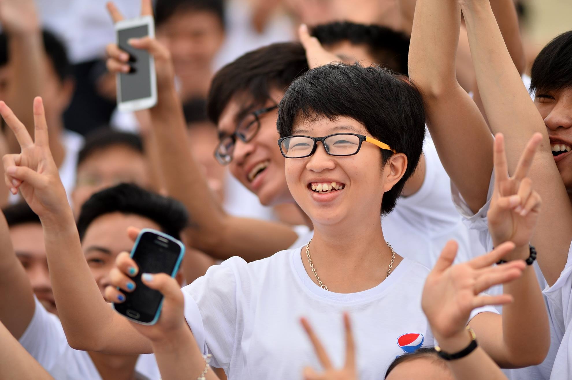 Ban tre Da Nang hao hung chuan bi ghi hinh hinh anh