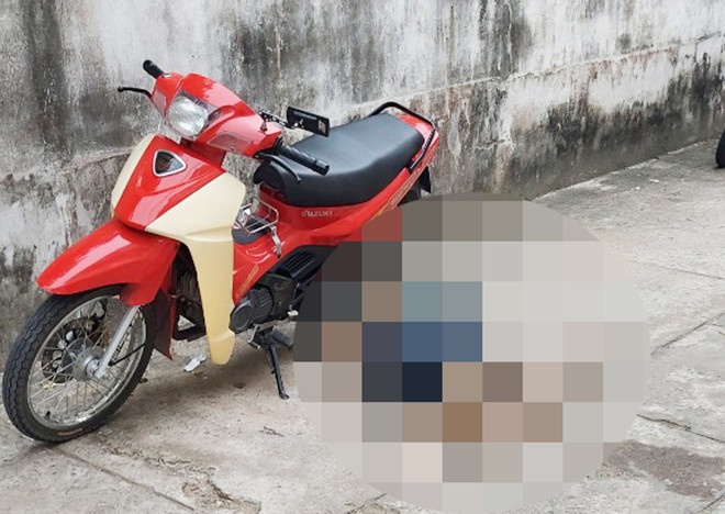 Nguoi dan ong tu vong canh xe Suzuki 'Xi po' o Vinh Long hinh anh