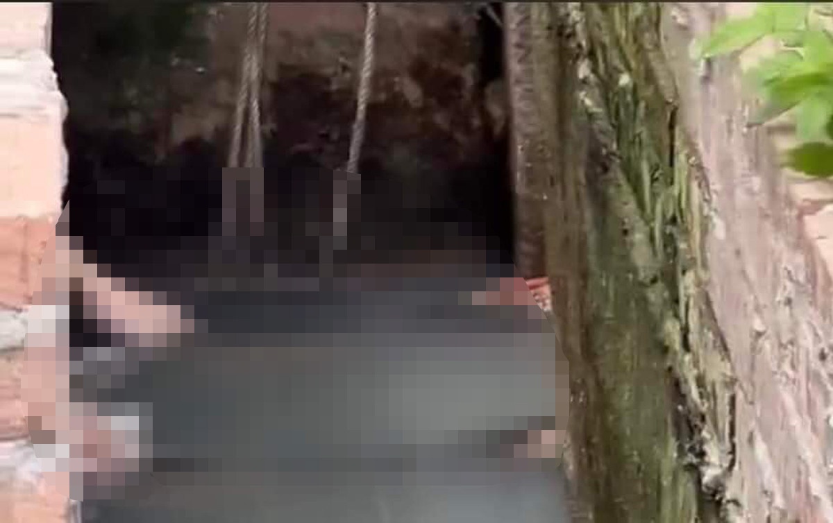 Phat hien nam thanh nien tu vong duoi ong cong o Bac Giang hinh anh