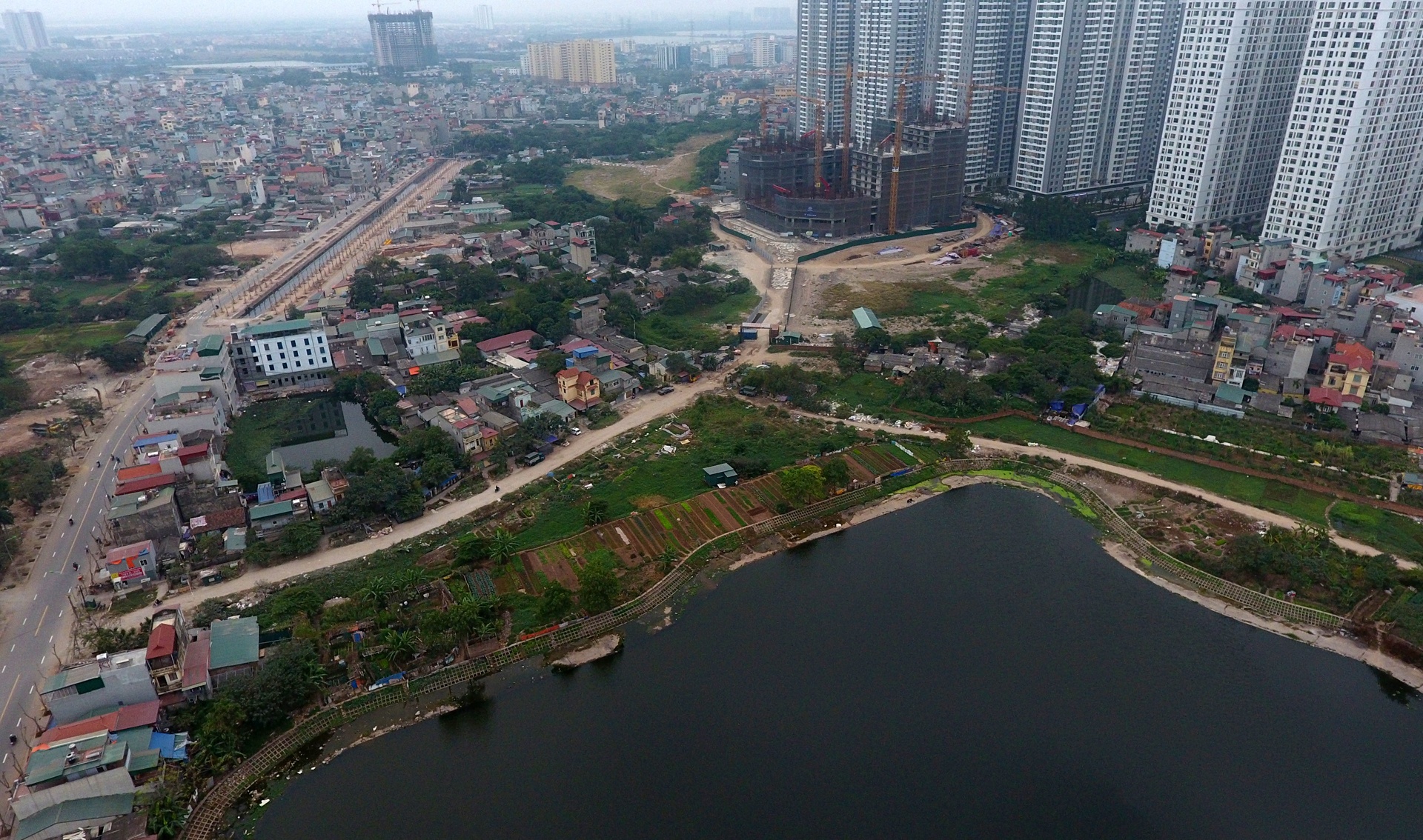 'Sieu du an' Sunshine Garden dung thi cong vi khong co duong hinh anh