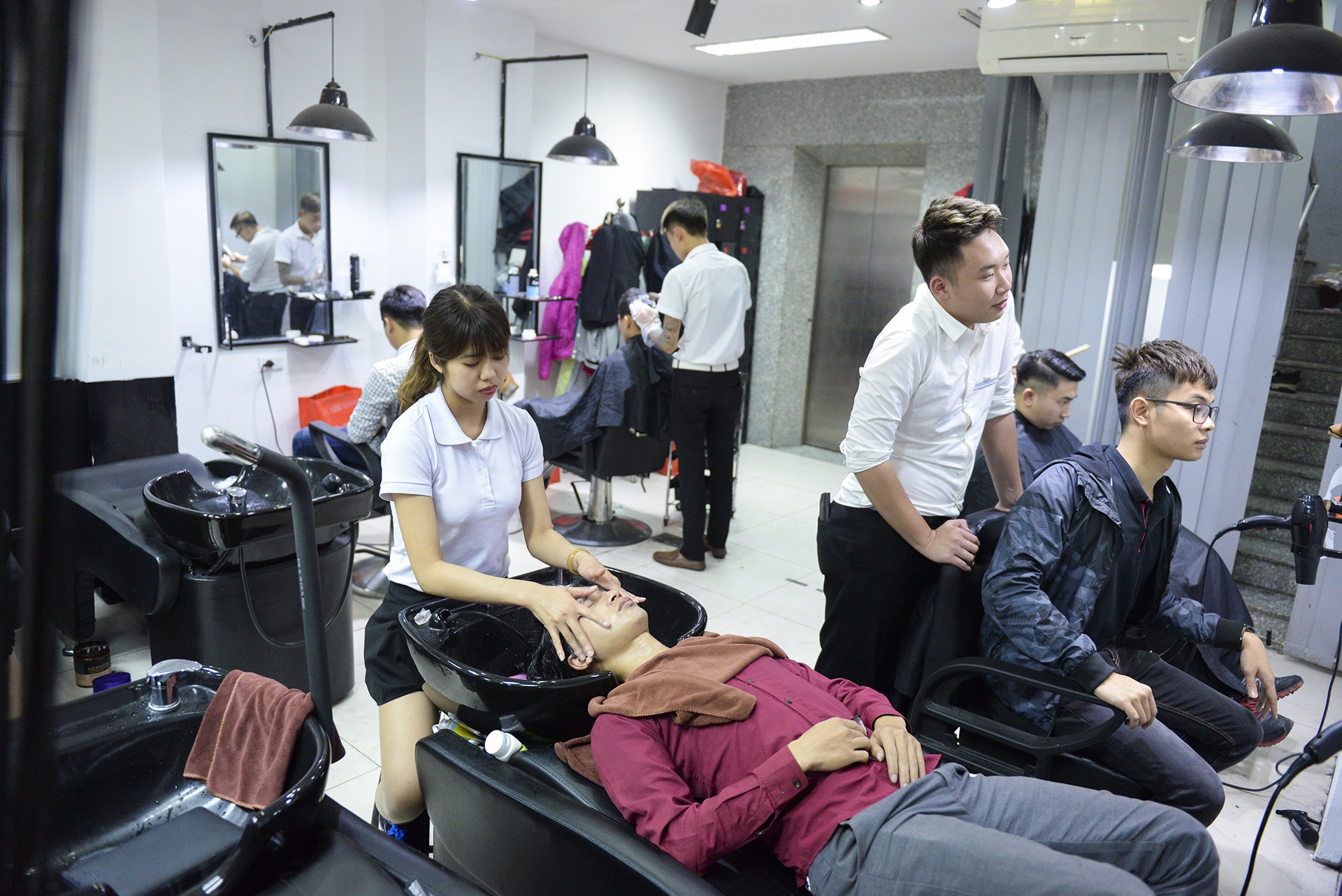 lam toc dip tet anh 1