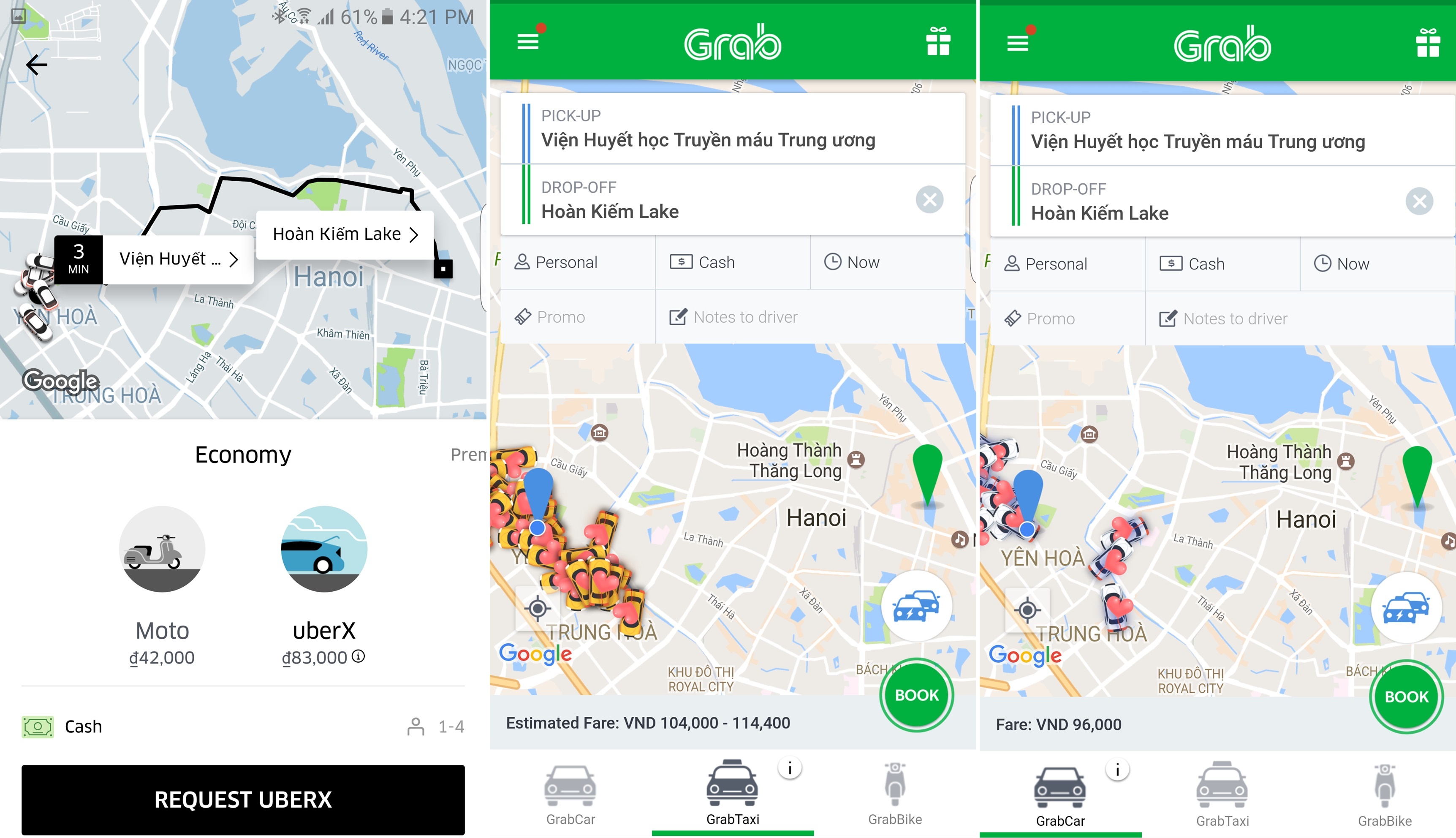 Cuoc chien Uber va Grab: Gianh giat tu thi phan toi tai xe hinh anh
