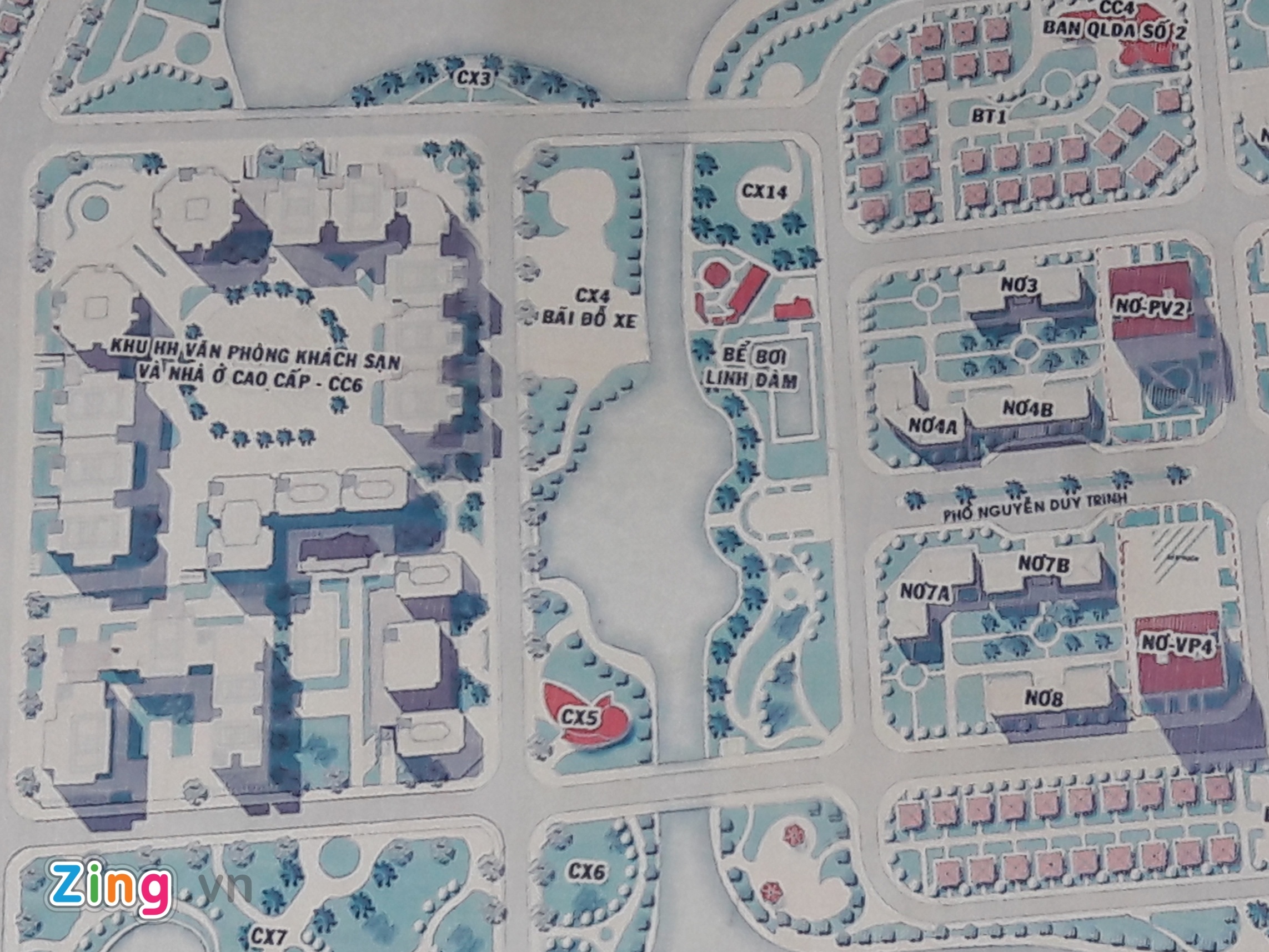 quy hoach khu do thi linh dam anh 1