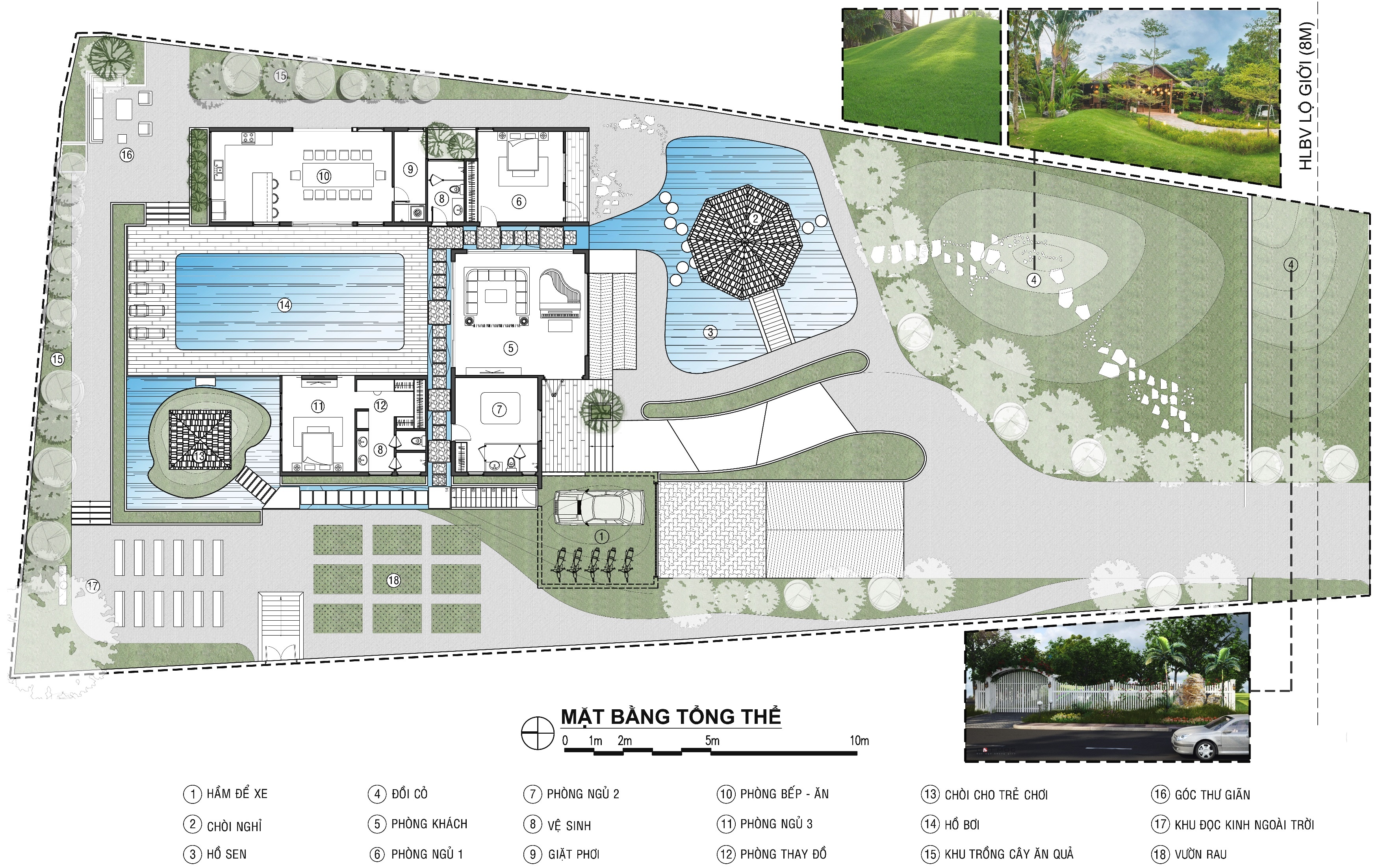 thiet ke nha vuon dep anh 2