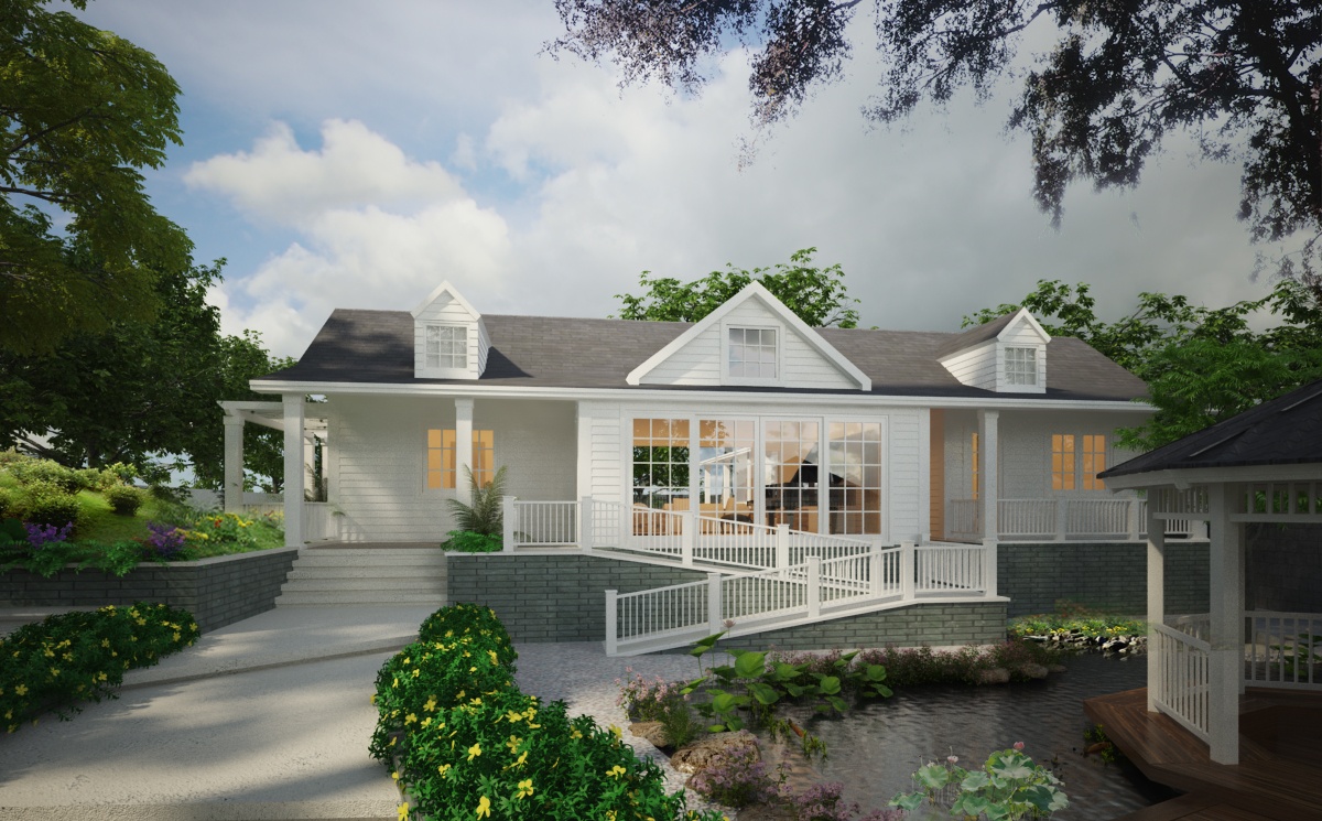 thiet ke nha vuon dep anh 16