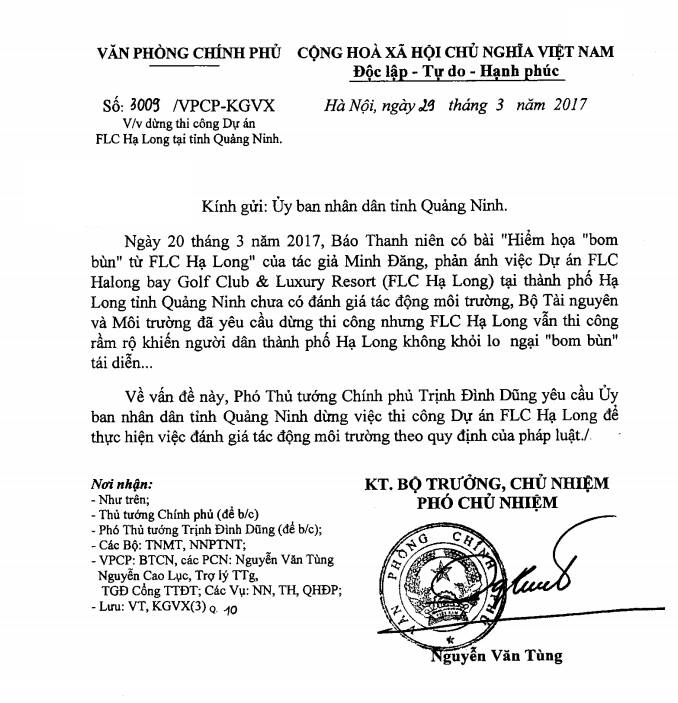 dung thi cong flc ha long,  flc ha long anh 2