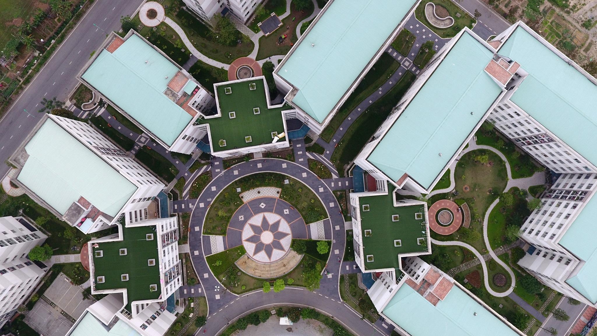 Toan canh khu nha o xa hoi 'tien phong' cua Ha Noi hinh anh