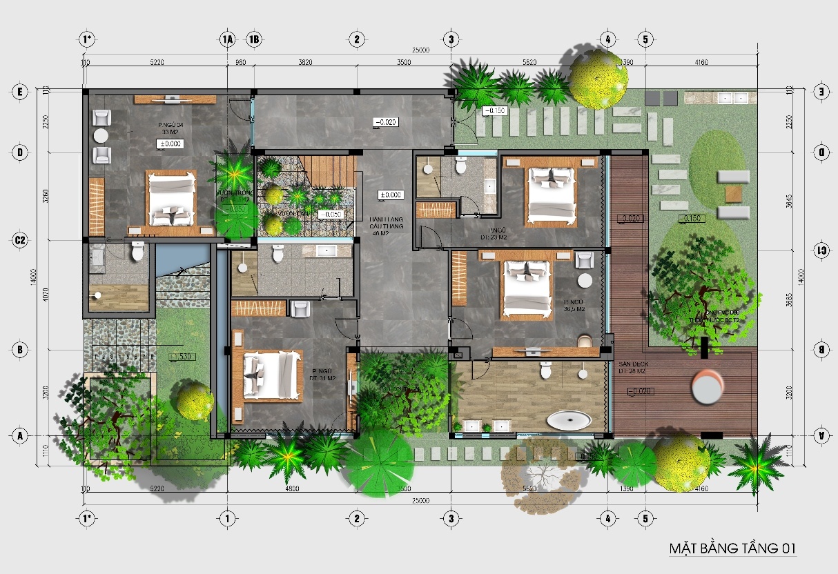 biệt thự cây xanh ảnh 2 biet thu cay xanh anh 2