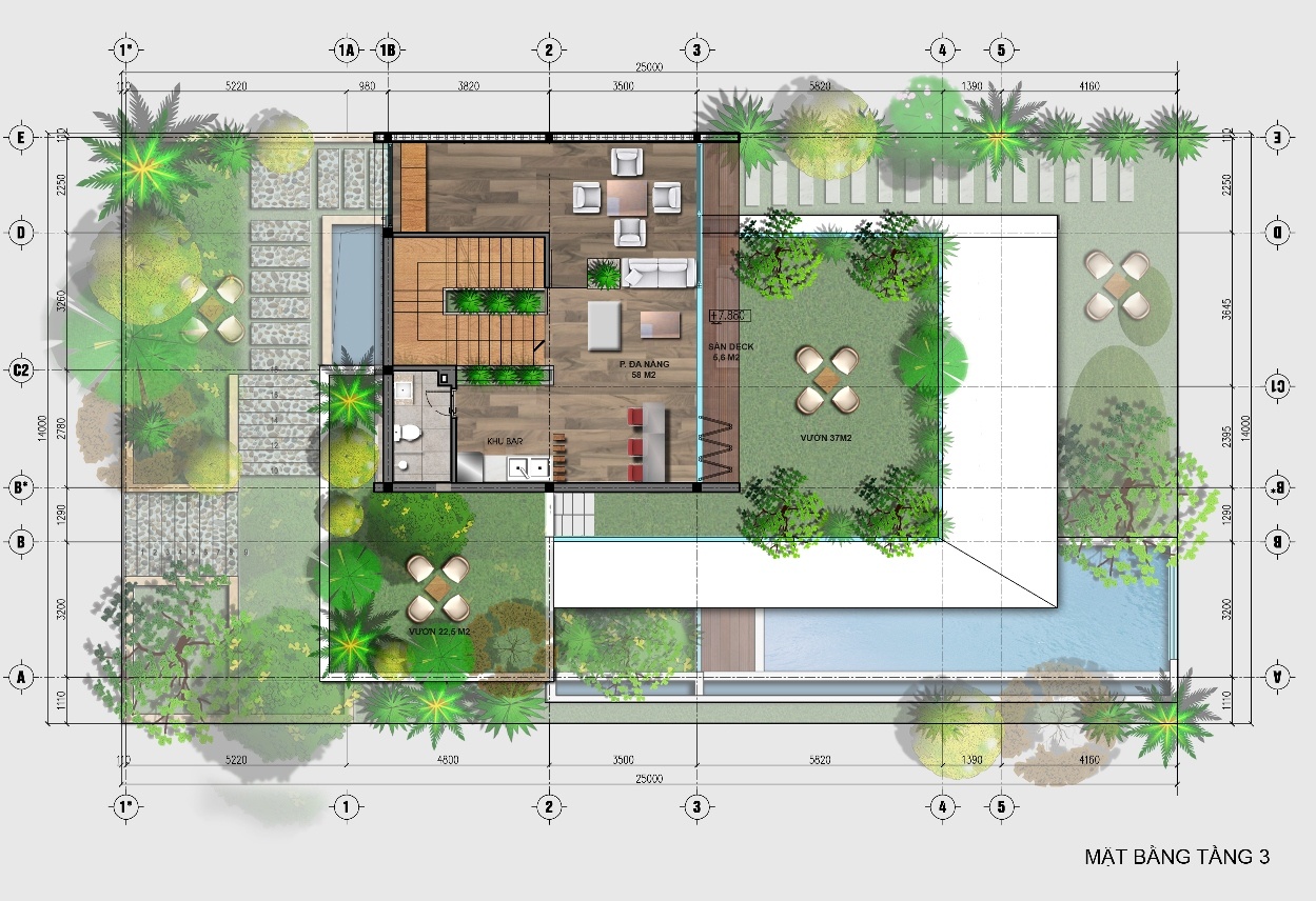 biệt thự cây xanh ảnh 4 biet thu cay xanh anh 4