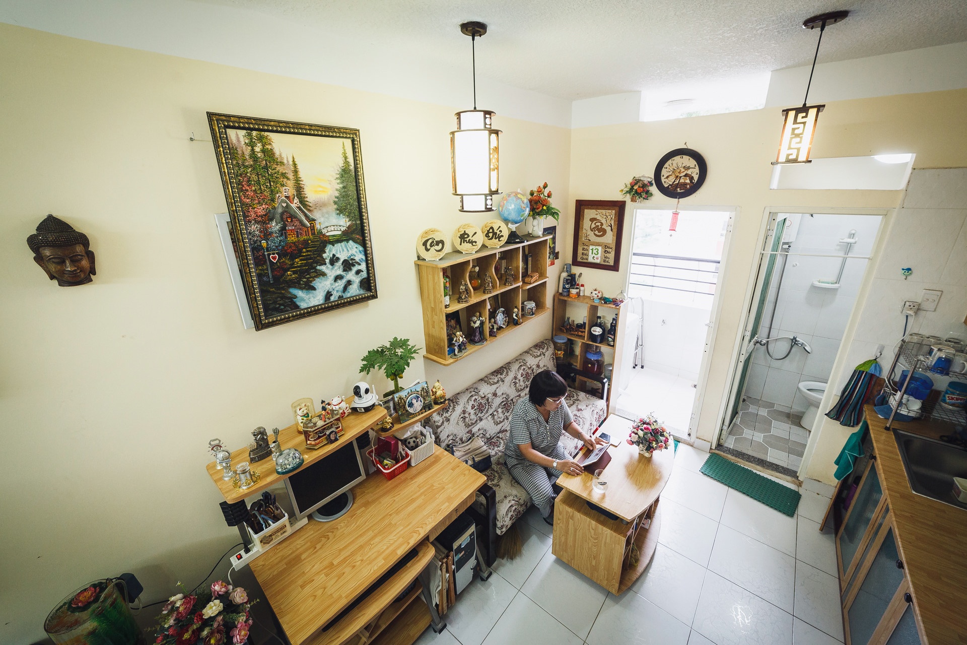 Can ho 25 m2 chi danh cho 1 nguoi o? hinh anh