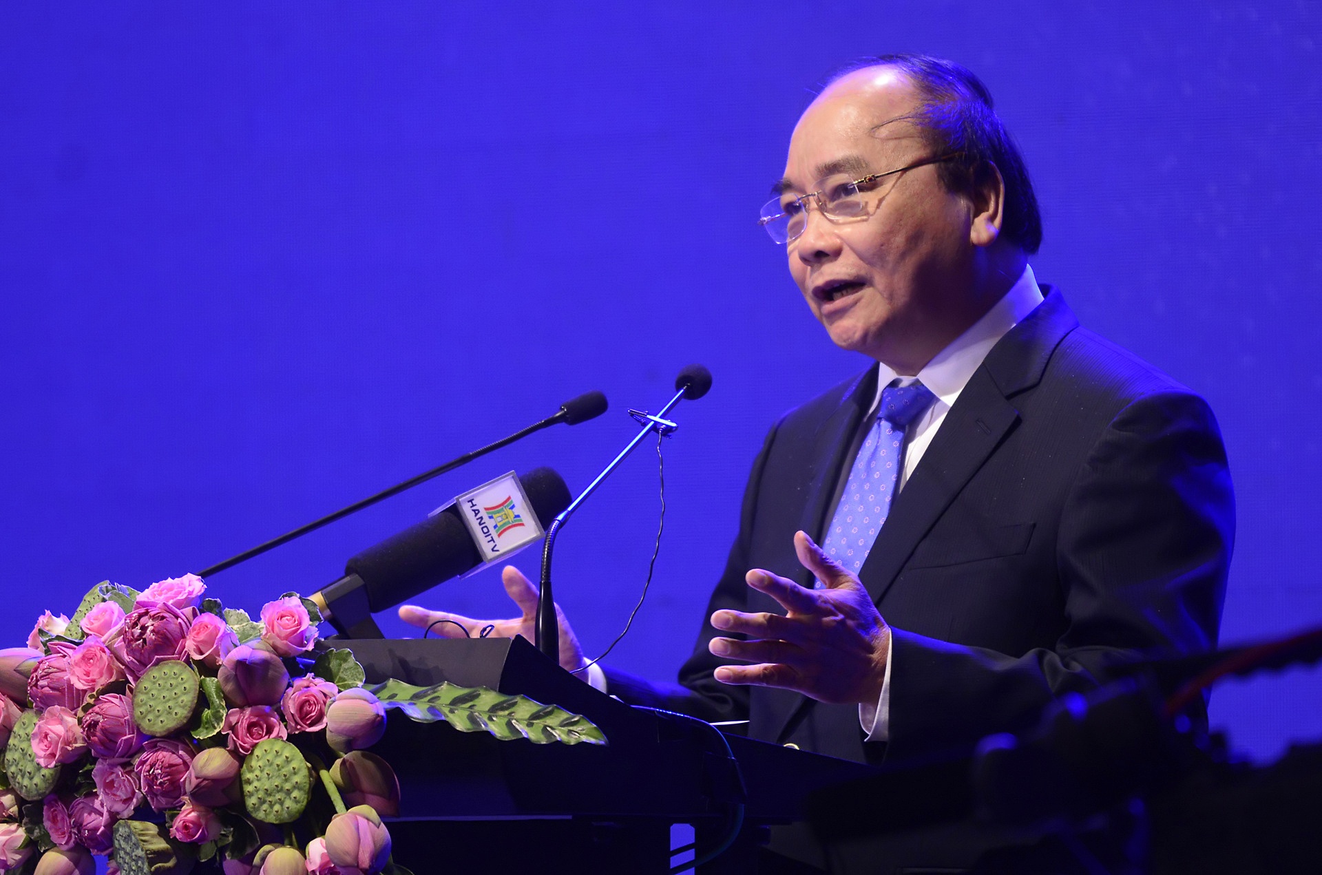 Thu tuong nhac den Chieu doi do tai hoi nghi xuc tien dau tu Ha Noi hinh anh