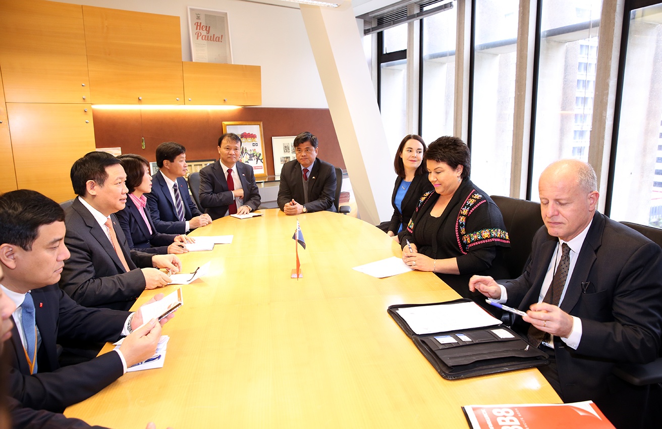 pho thu tuong vuong dinh hue lam viec tai new zealand anh 2