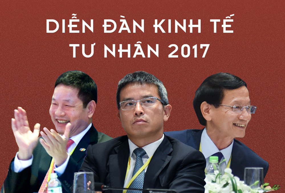 Phat ngon an tuong cua sep doanh nghiep tai Dien dan Kinh te tu nhan hinh anh