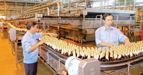 Sabeco quang cao nghin ty de... thuan loi thoai von hinh anh