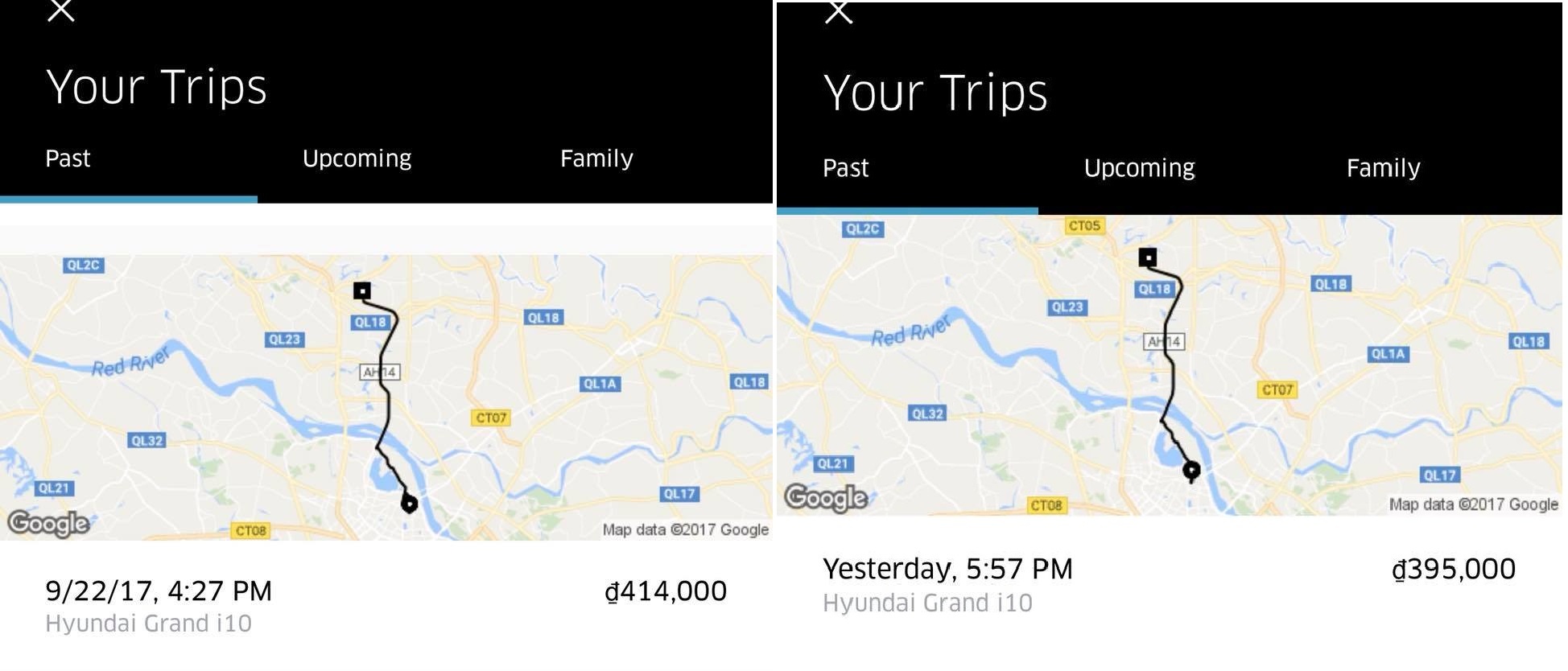 uber tinh tien map mo ra san bay anh 1