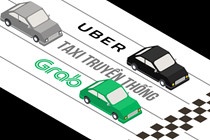 Bo Giao thong Van tai noi gi ve de xuat dung thi diem Uber, Grab? hinh anh