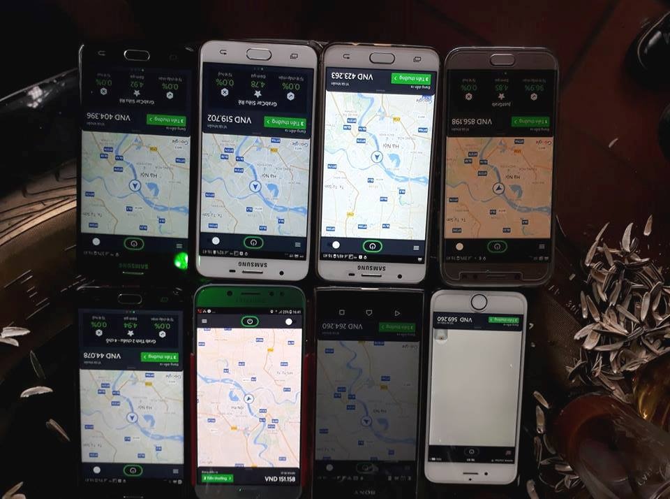 tai xe grab tat ung dung phan doi muc chiet khau moi anh 2