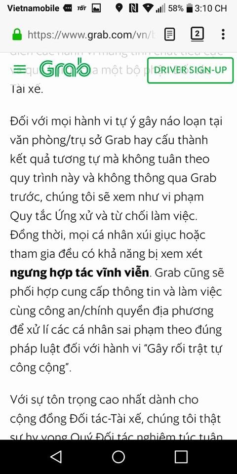 tài xế biểu tình phản đối uber grab ảnh 4 tai xe bieu tinh phan doi uber grab anh 4