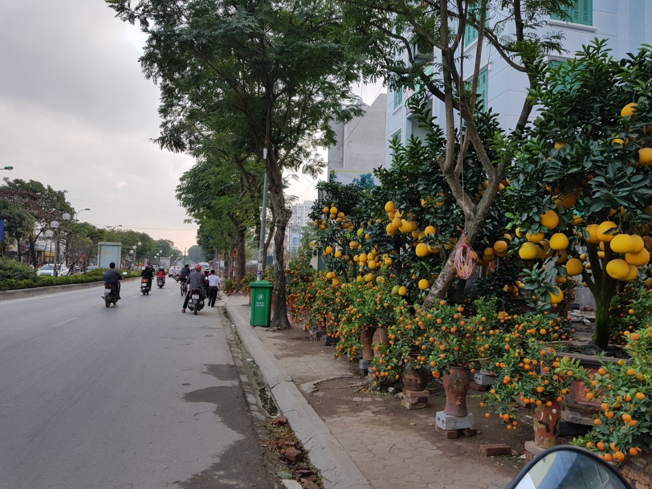 Mat bang ban hang Tet: Thue 10 m phai tra 20 trieu dong hinh anh