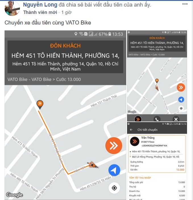 ứng dụng chạy xe công nghệ vato t.net ảnh 3 ung dung chay xe cong nghe vato t.net anh 3