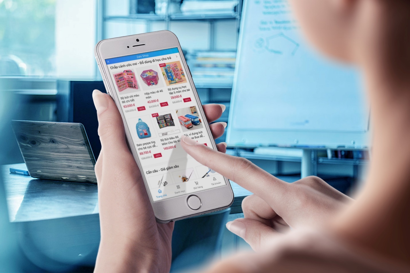 Zalo gioi thieu giai phap kinh doanh tai 'Zalo Business Conference' hinh anh