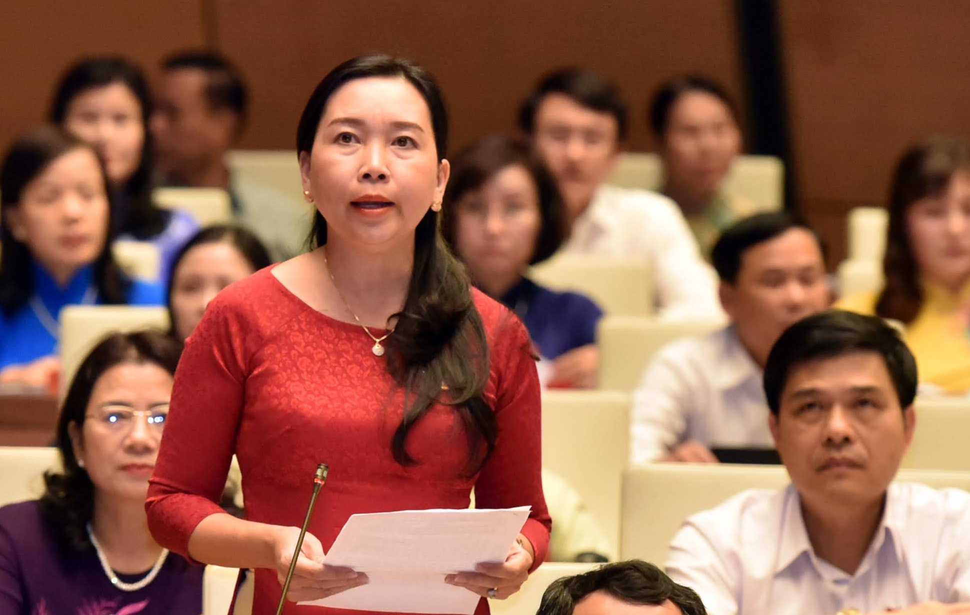 Dai bieu ky vong su hap dan cua phien chat van theo sat 'loi hua' hinh anh