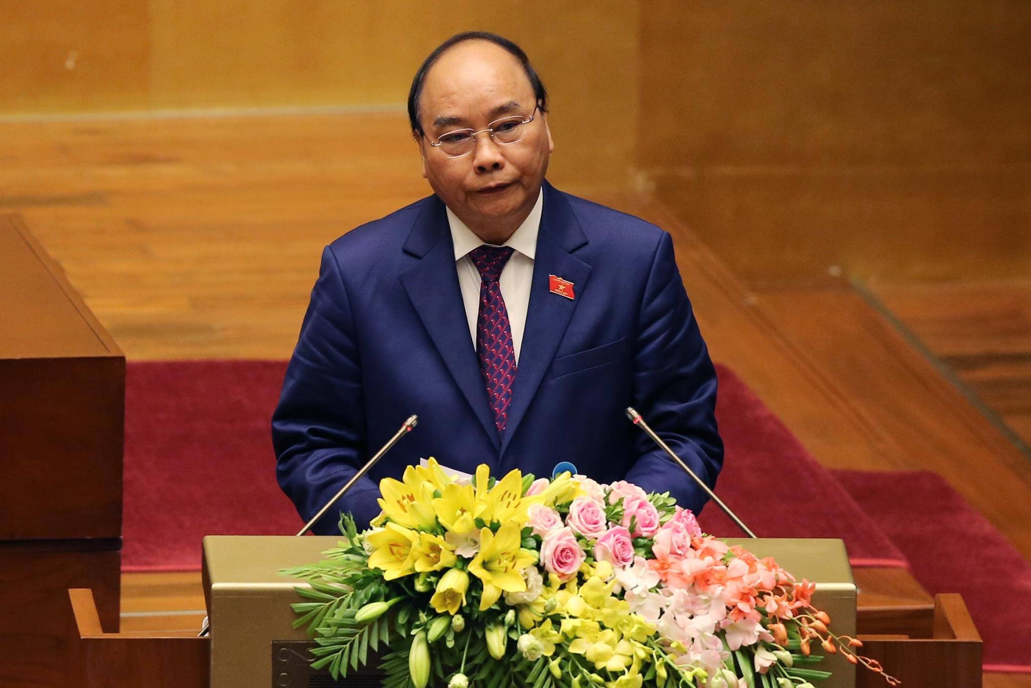 thu tuong nguyen xuan phuc phat bieu truoc quoc hoi anh 1