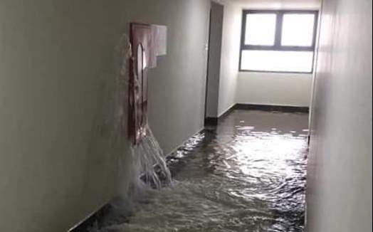 Chung cu An Binh City ngap nuoc vi vo duong ong cuu hoa hinh anh