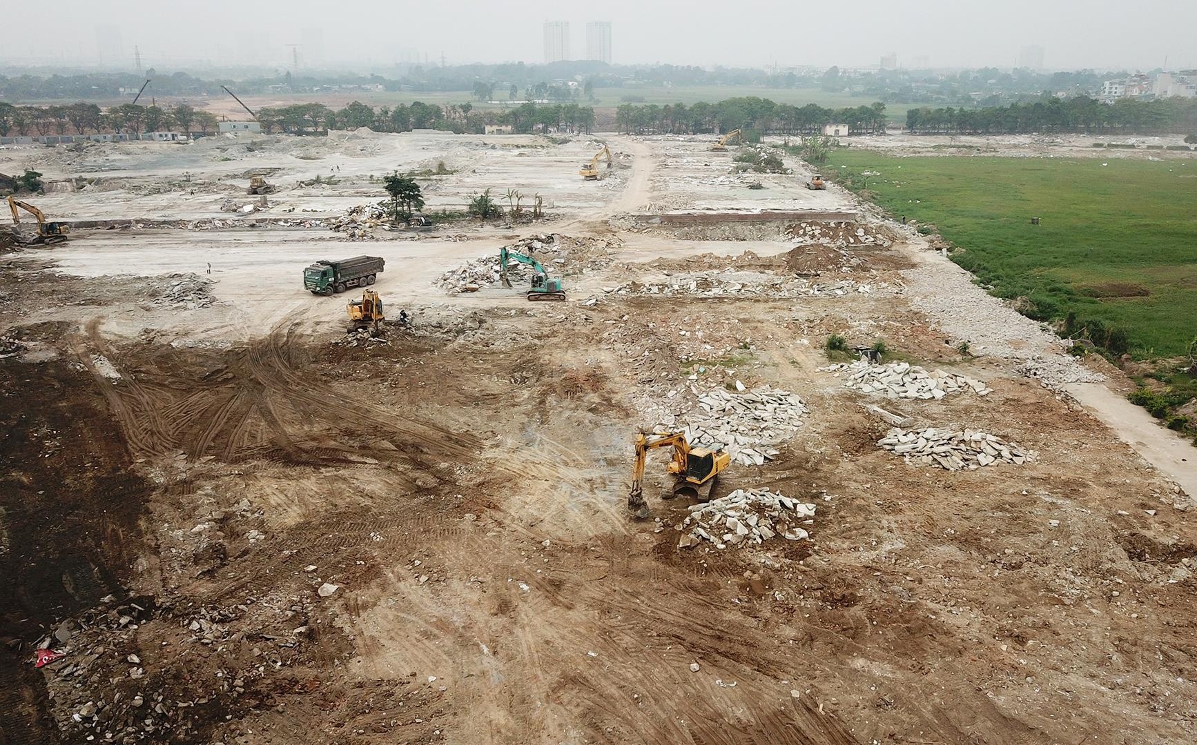 Duong dua F1 tai ha noi dang giai phong mat bang anh 3