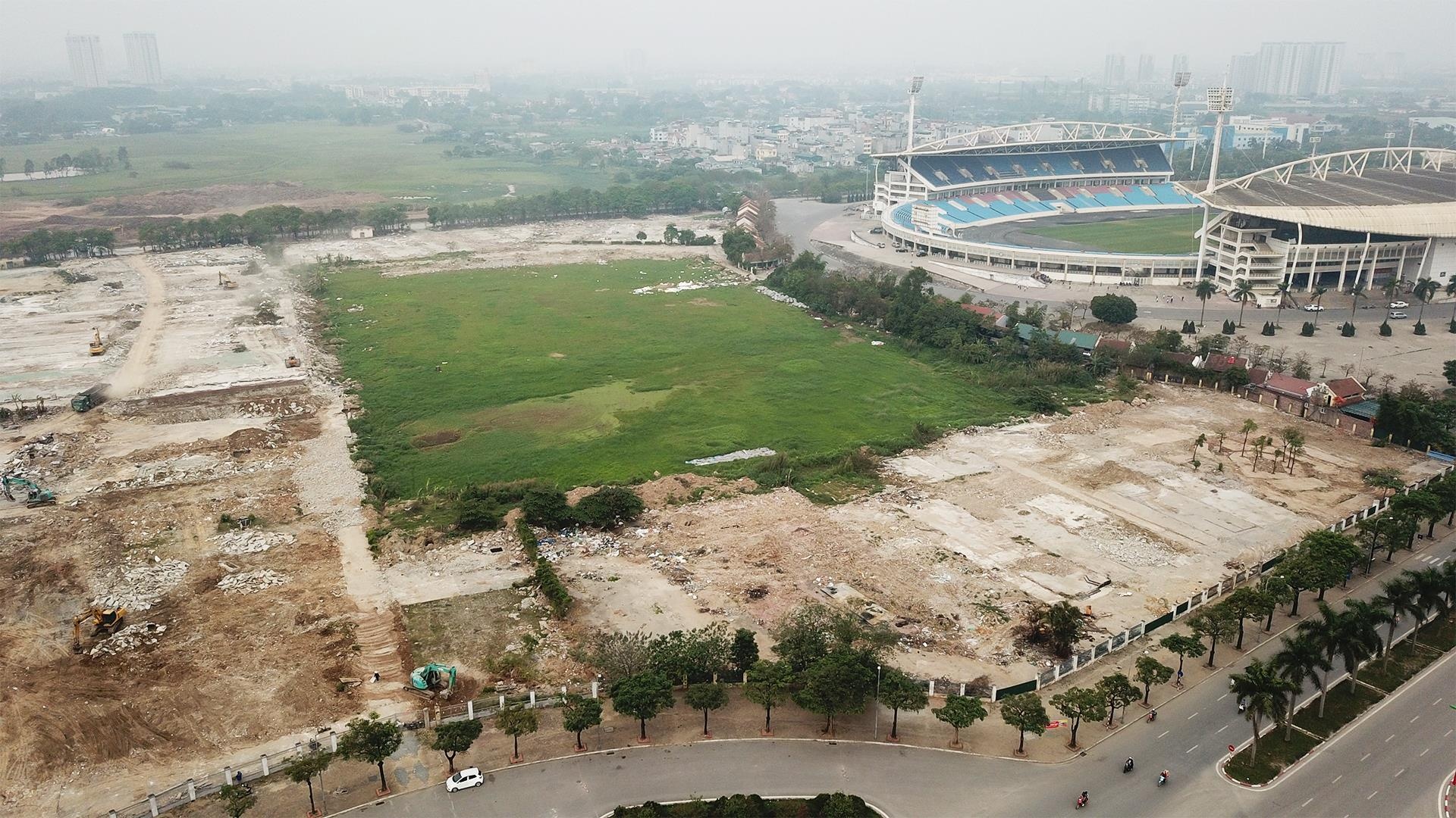 Duong dua F1 tai ha noi dang giai phong mat bang anh 8