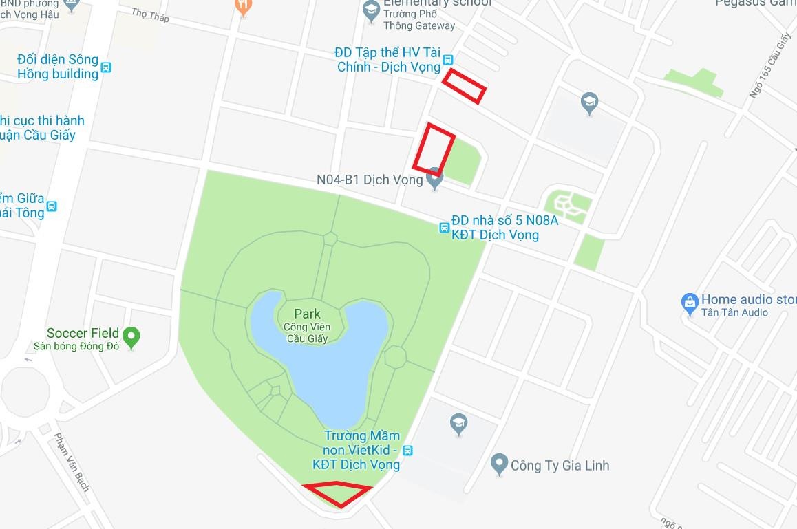 xin xen dat cong vien cau giay,  cong vien cau giay,  bai do xe ngam cong vien cau giay anh 5