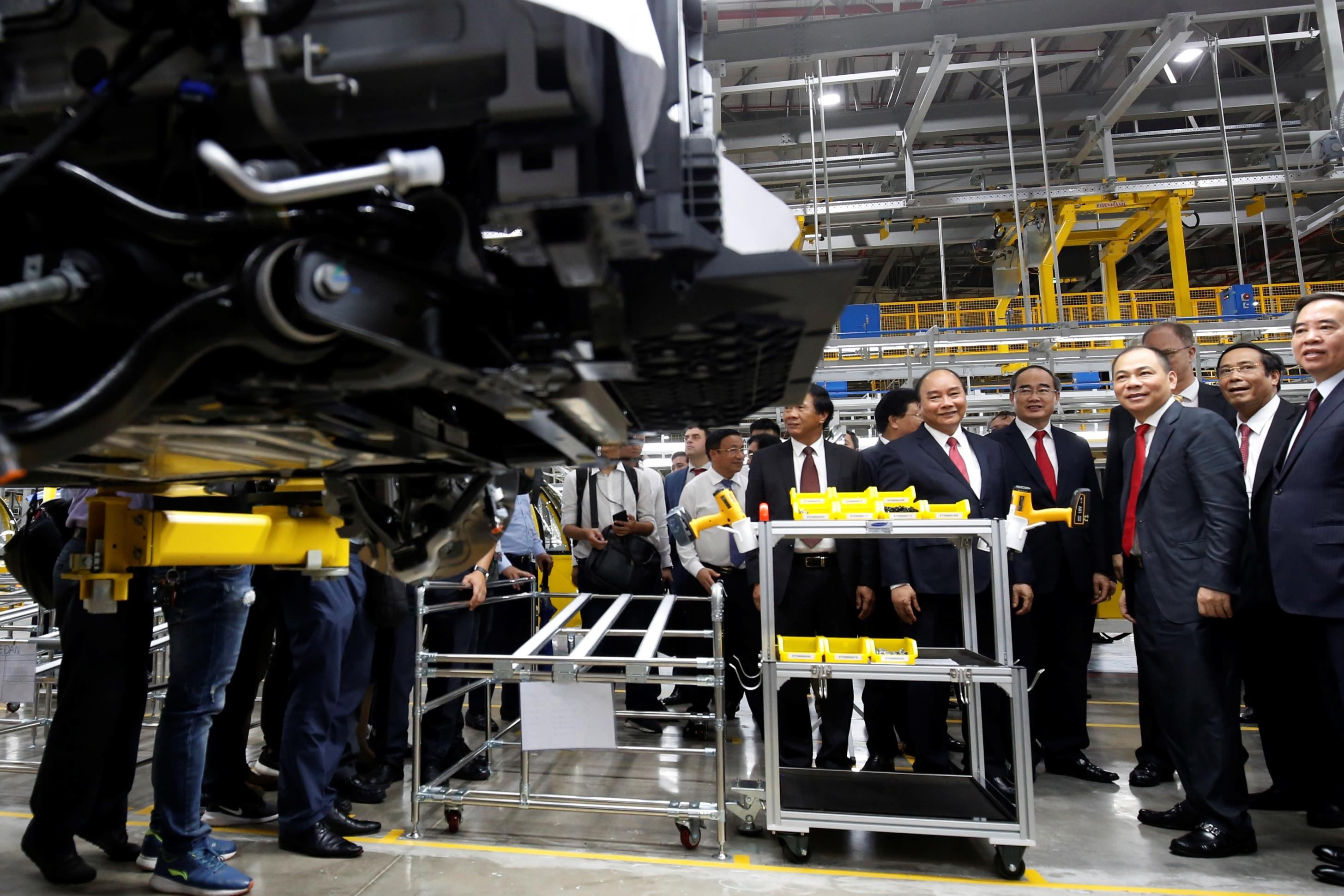 thu tuong du khanh thanh nha may o to vinfast hai phong anh 2