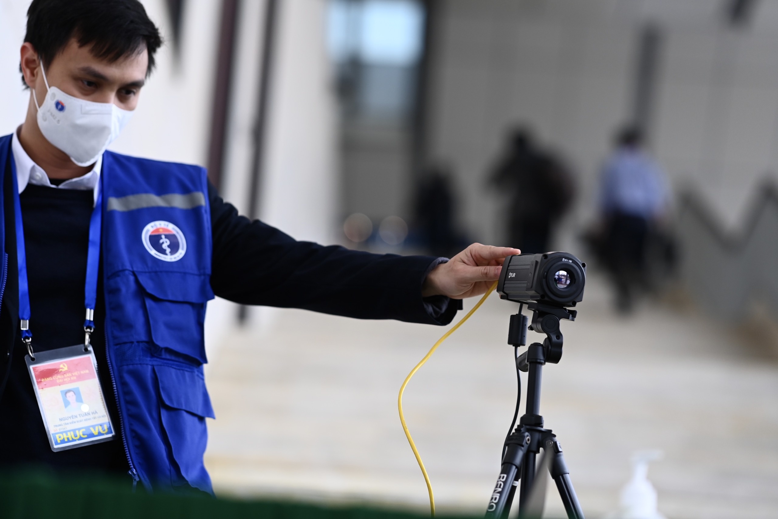 xet nghiem Covid-19 tai dai hoi xiii anh 10