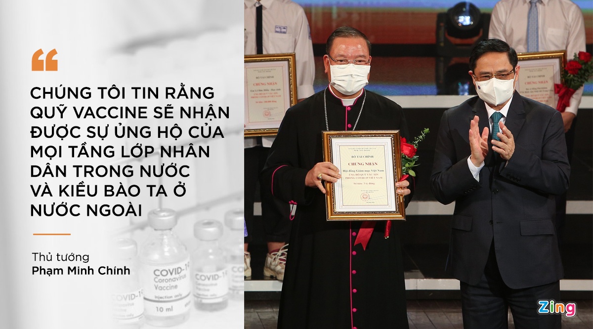 thu tuong Pham Minh Chinh keu goi quy vaccine anh 3