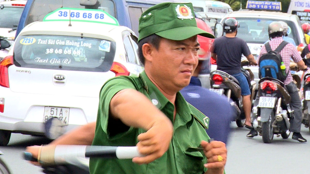 Kẹt xe ở Tân Sơn Nhất ảnh 2 Ket xe o Tan Son Nhat anh 2