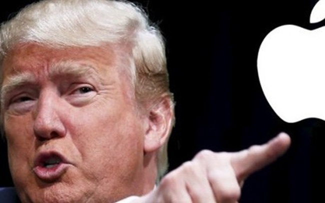 Ong Trump cong kich Apple vi tu choi mo khoa iPhone hinh anh
