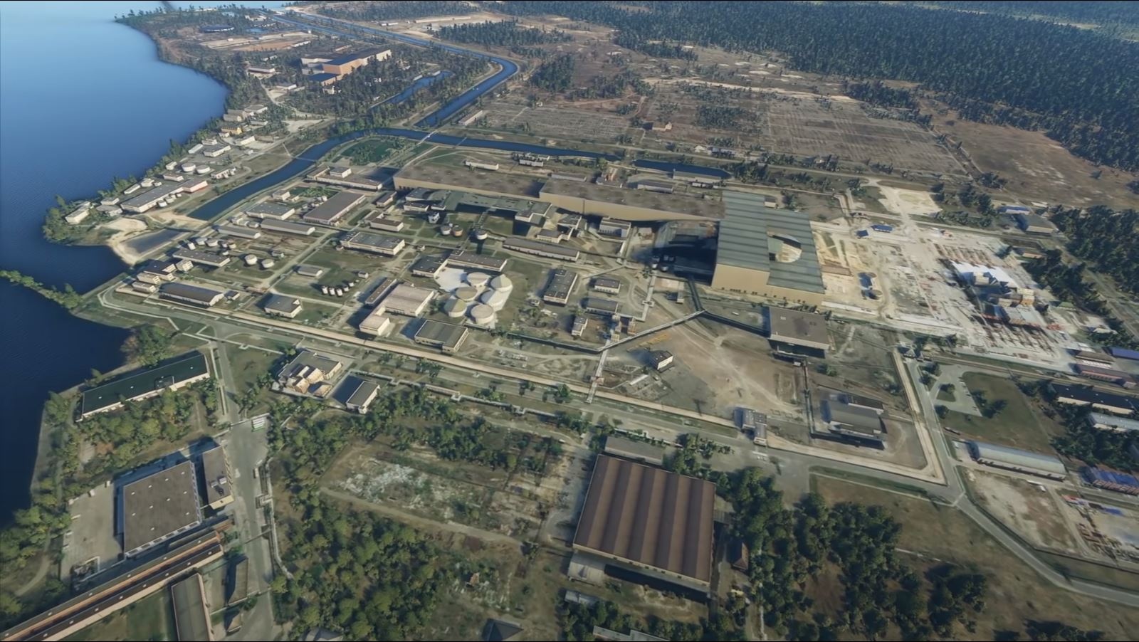 Tham quan thanh pho ma Pripyat trong Flight Simulator anh 1