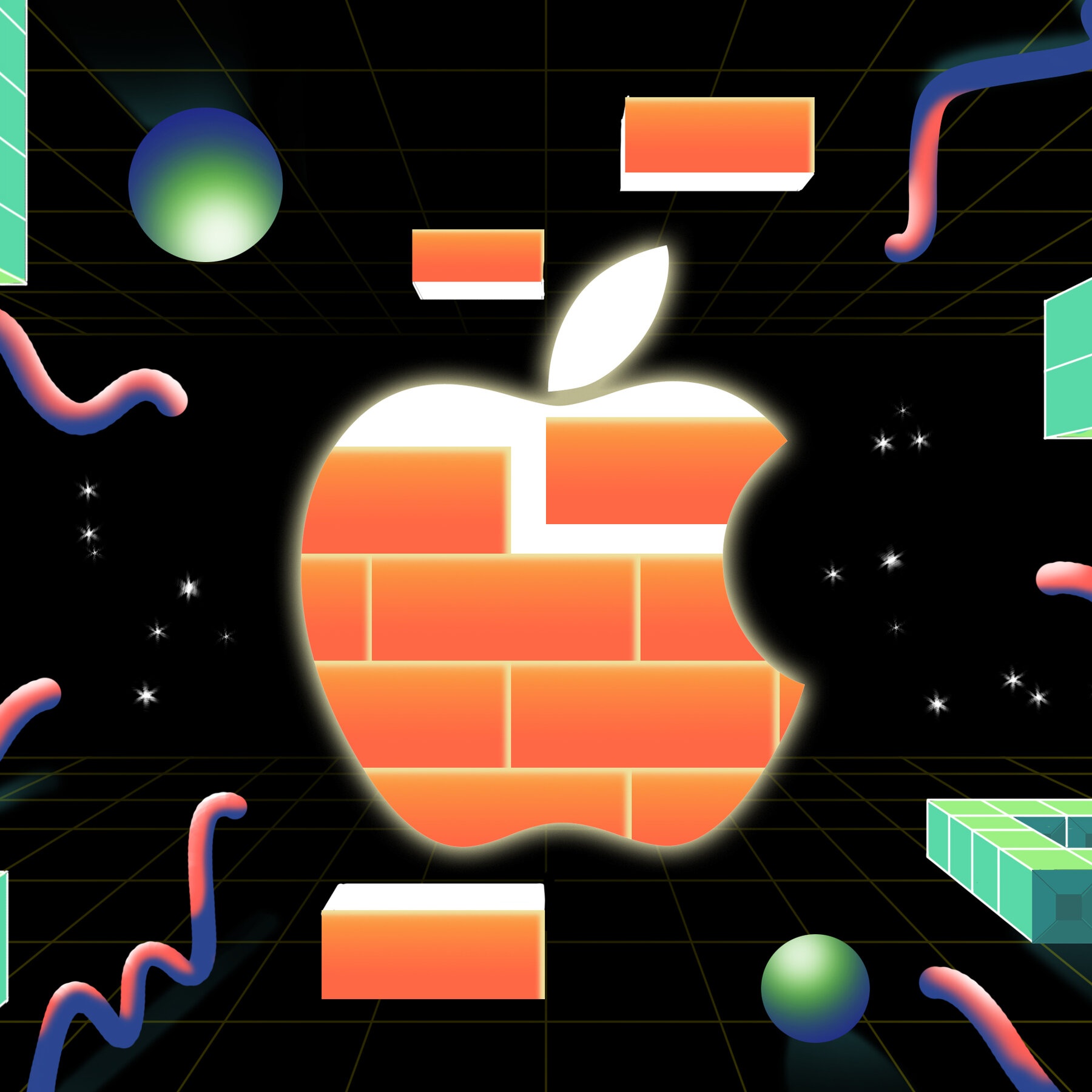 Apple lan san cua Facebook, Google hinh anh