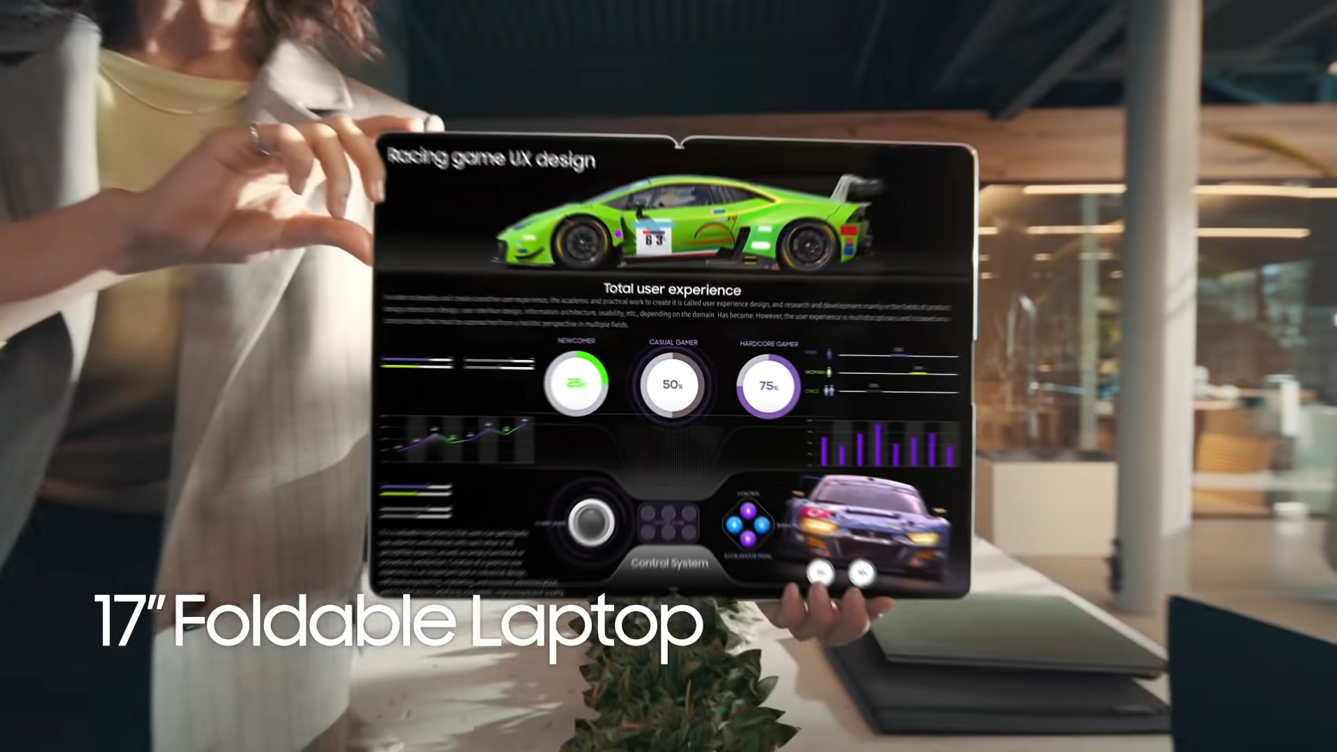 Samsung len ke hoach ra mat man hinh gap lon nhat tu truoc nay hinh anh