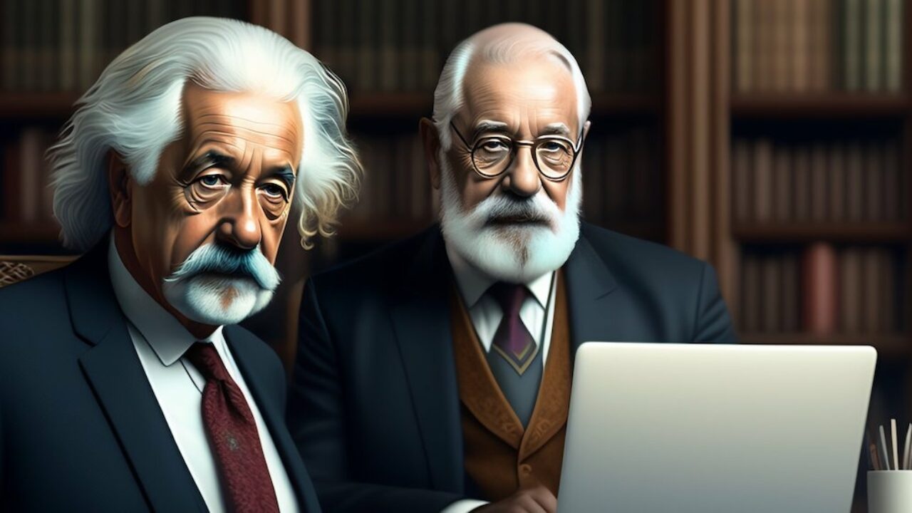 Ky lan cong nghe cho phep nguoi dung tro chuyen voi Einstein va Musk hinh anh